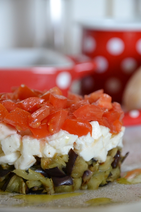 insalata di melanzane alla parmigiana light