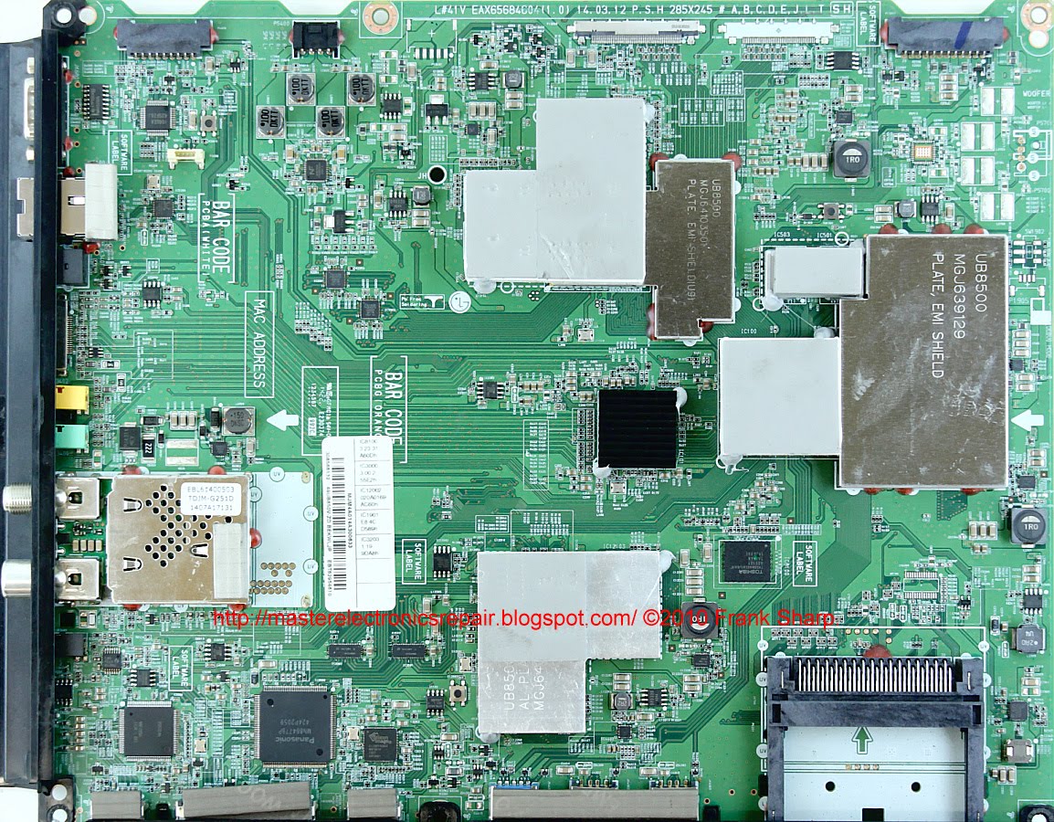 Master Electronics Repair !: REPAIR / SERVICING TV LG 49UB850V