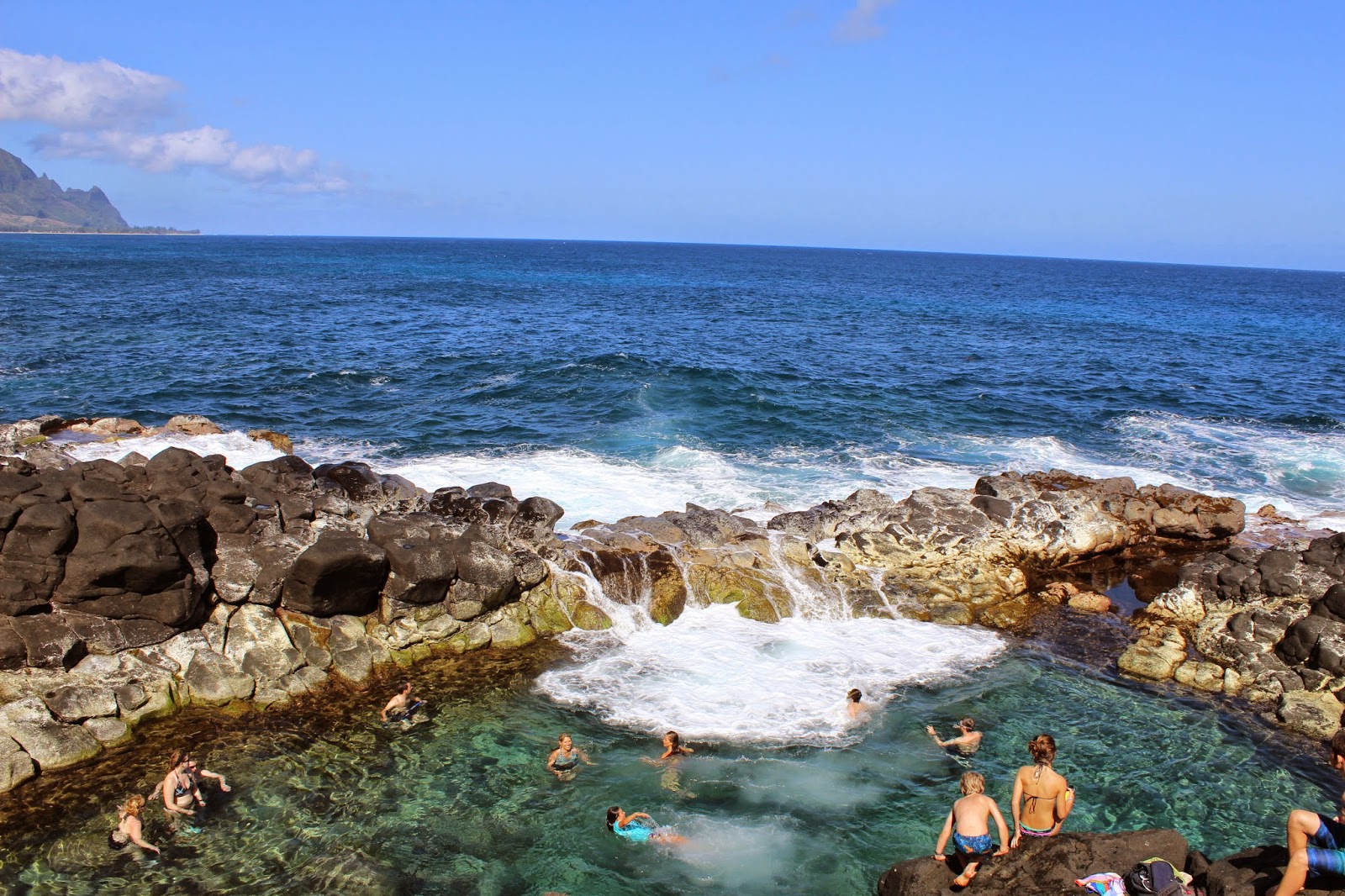 *Over the Rainbow* Queens Bath Kauai