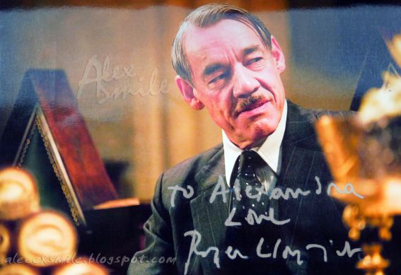 Roger Lloyd Pack -Autograf, Harry Potter Barty Crouch Sr