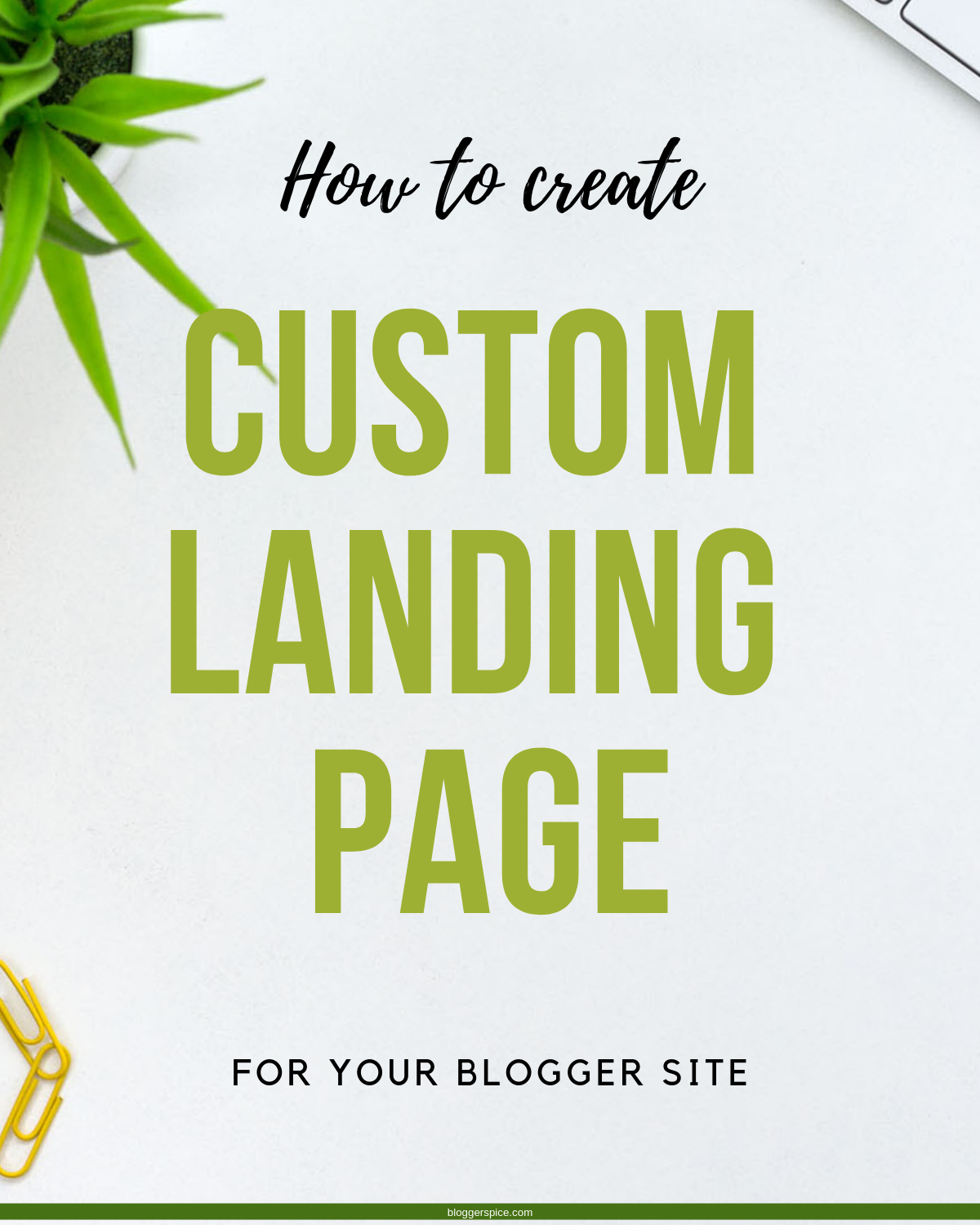 Create a Custom Landing Page on Blogger Easy Steps for Coding a Custom Blogger Landing Page