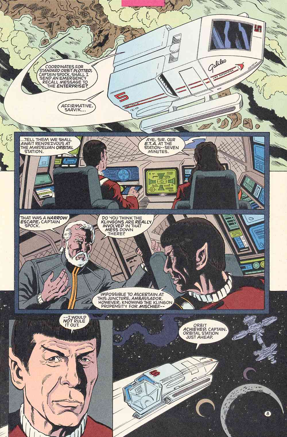Read online Star Trek (1989) comic -  Issue #46 - 11