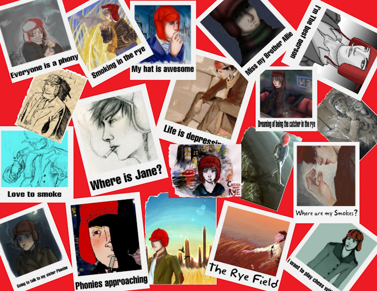 Holden Caulfield MY Brother Allie and his Baseball Mitt of Poems