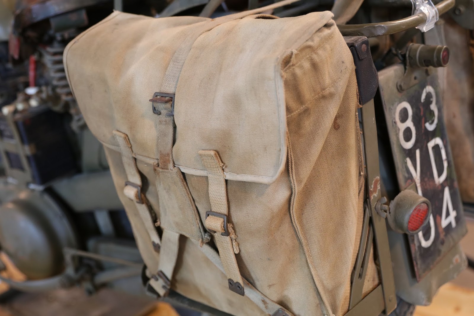 1940+BSA+M20+bag.JPG 1.600×1.066 pixels Motorcycle museum, Motorcycle