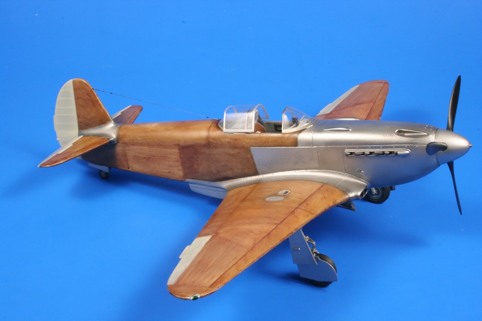 SH32067 Yakovlev Yak-3 "au naturel" aka finished model in 1/32 scale by