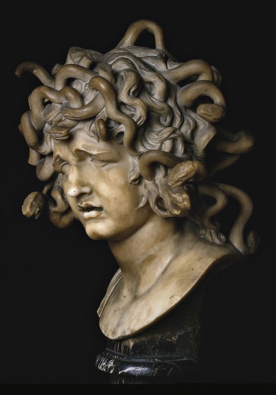 ART MEDUSA WAS PART OF AFRICAN HISTORY NOT GREEK'S. ART OF THE DAY.