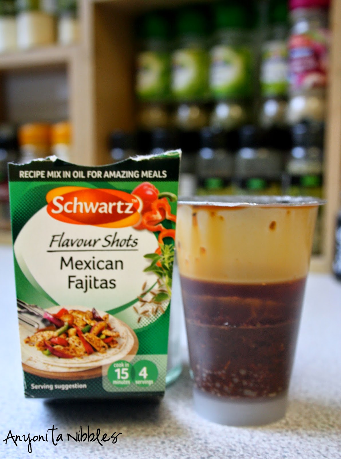 These Flavour Shots contain all the oil and spices you need for an authentic and tasty Mexican dinner