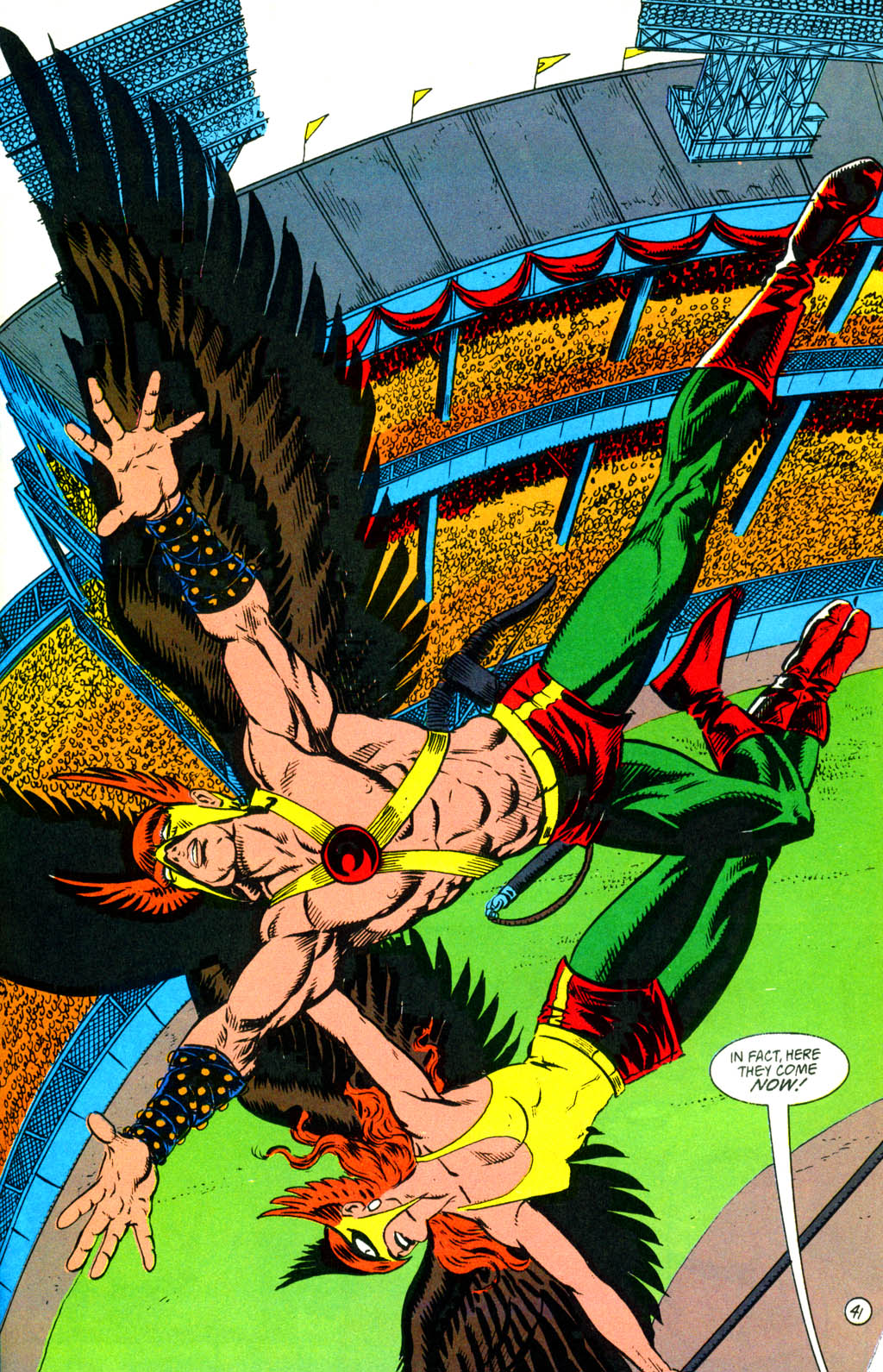 Read online Hawkworld (1990) comic -  Issue # _Annual 1 - 42
