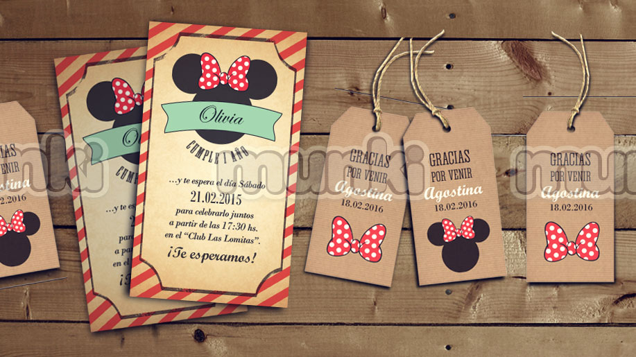 kit imprimible minnie