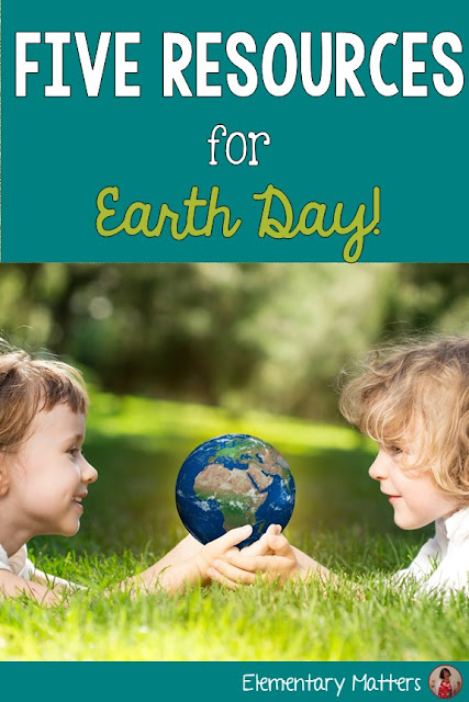 5 Resources for Earth Day - books, videos, freebies and resources to celebrate Earth Day in the primary classroom.
