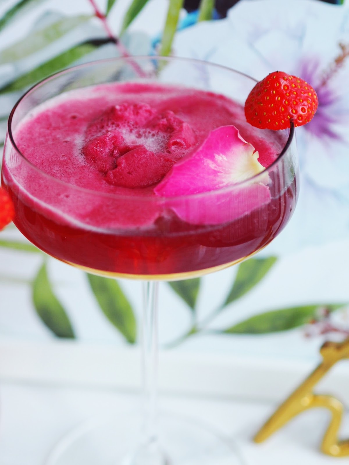 Cocktail Recipe On Wednesday's We Drink Pink Gin Rachel Emily