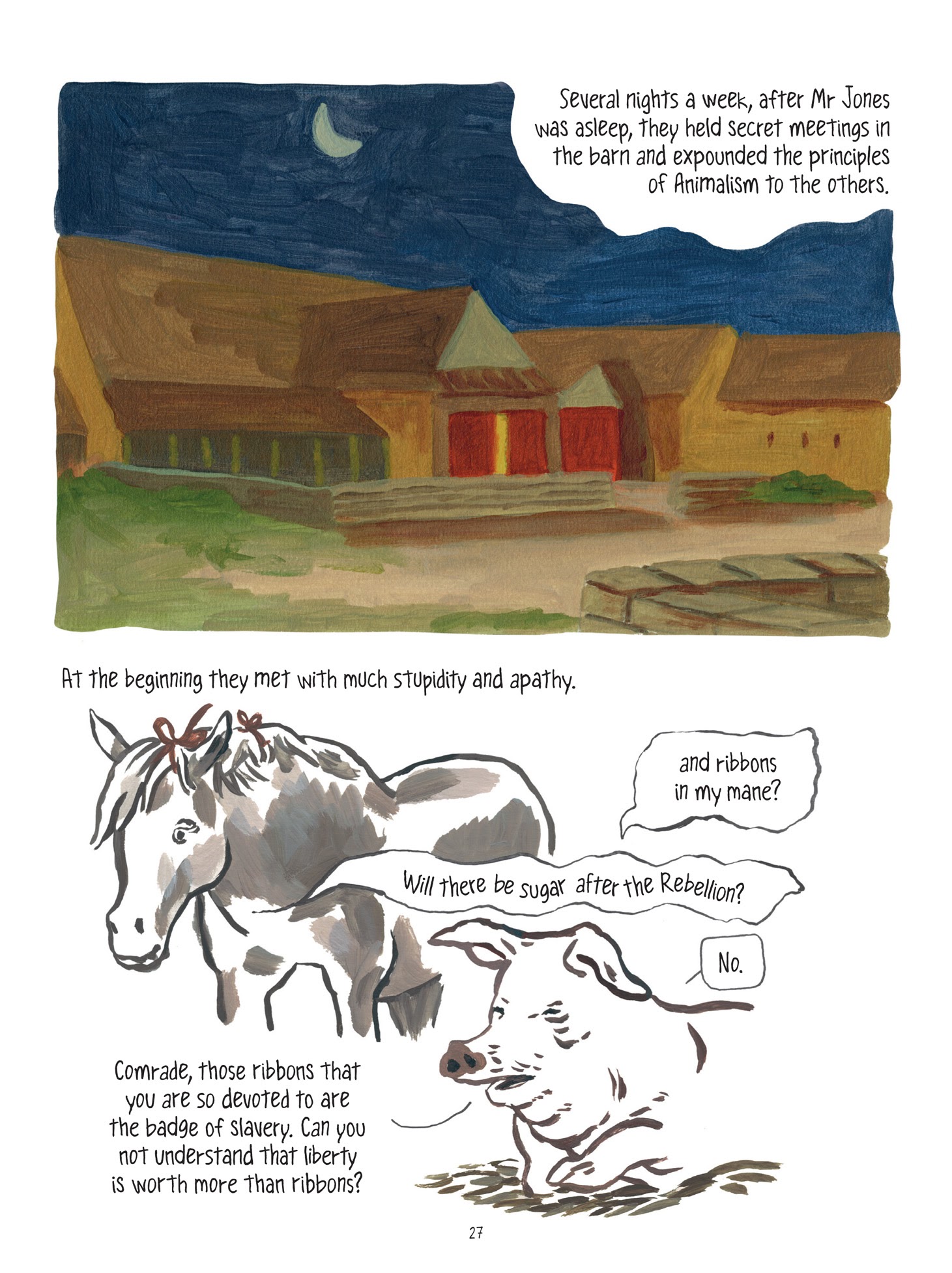 Read online Animal Farm: The Graphic Novel comic -  Issue # TPB (Part 1) - 24