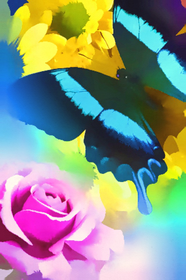 Christian Images In My Treasure Box: Digital Butterfly Background