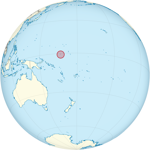 Letak negara Nauru
