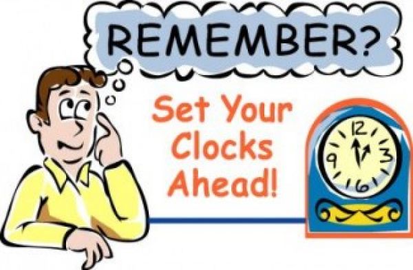 clipart time change spring forward - photo #22