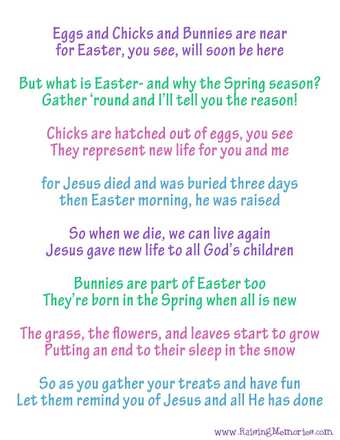 Poem about Meaning of Easter and Spring Symbols