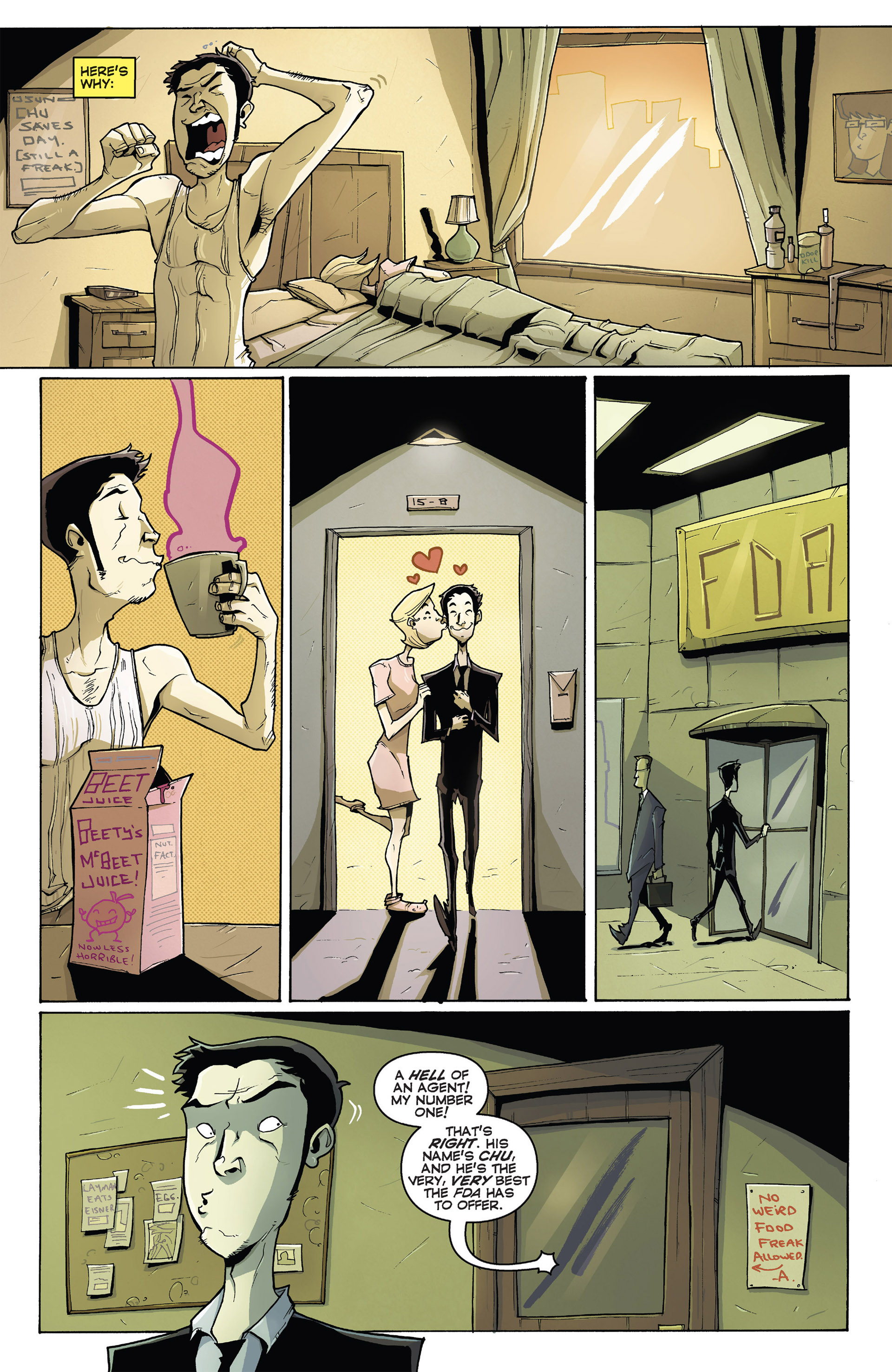 Read online Chew comic -  Issue # _TPB 4 - Flambe - 74