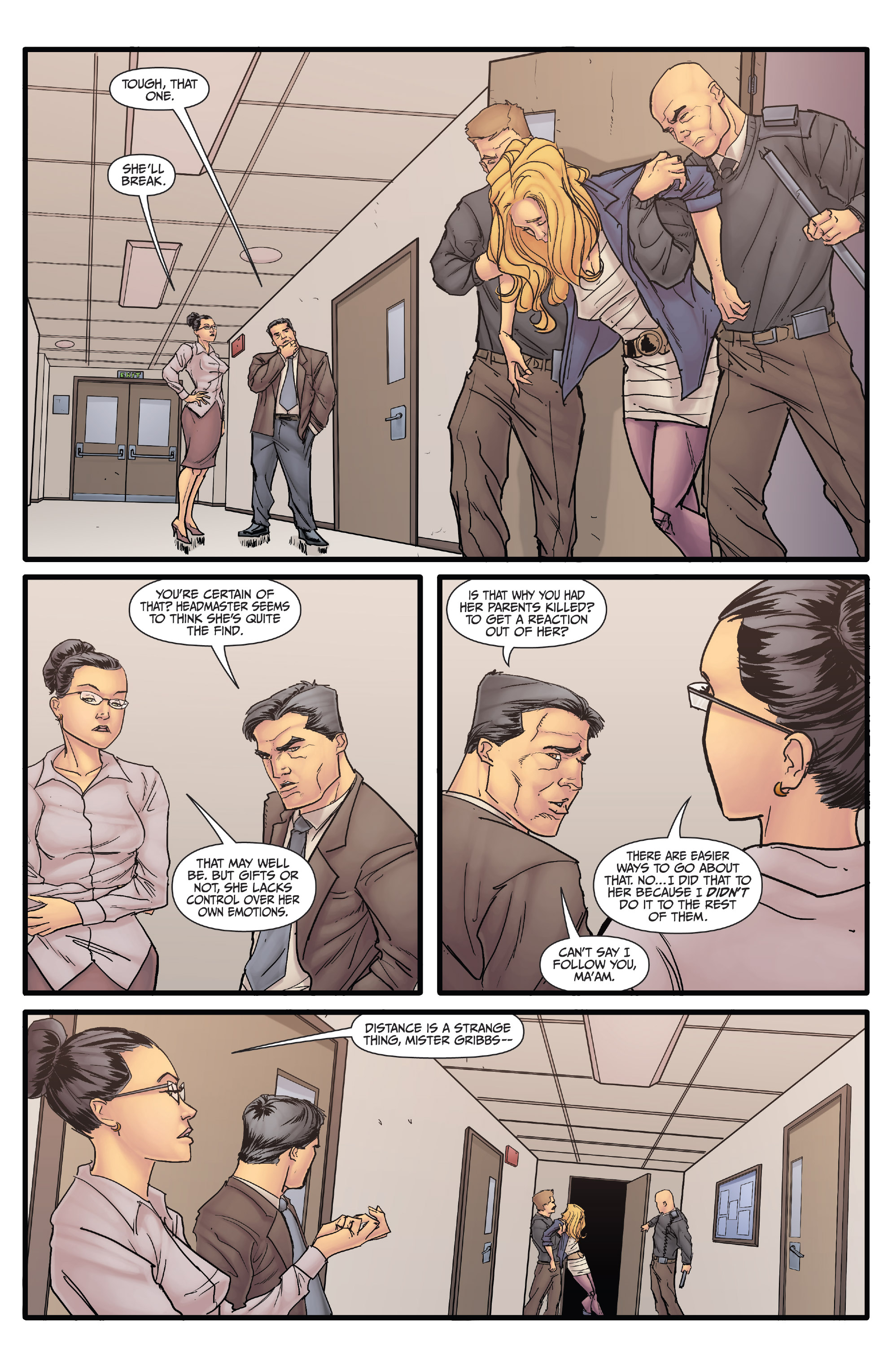 Read online Morning Glories comic -  Issue #2 - 5