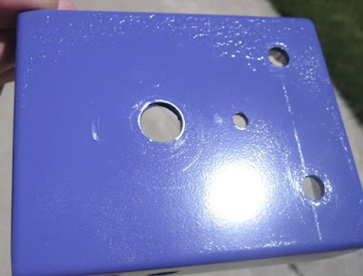 Pedal painting damages