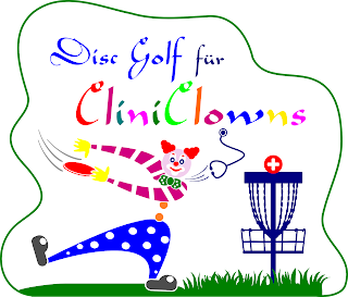Disc Golf für CliniClowns Sticker