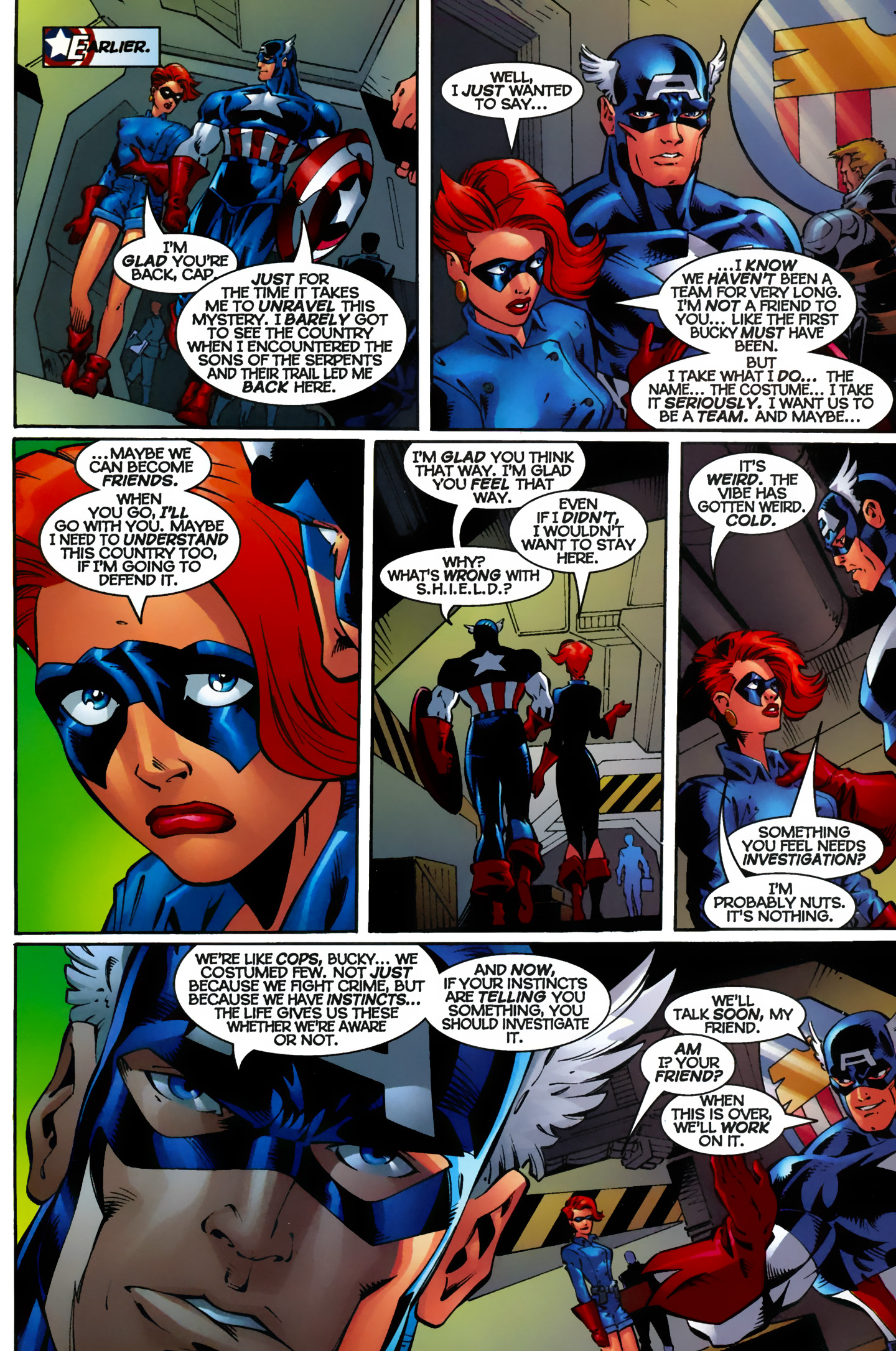 Read online Captain America (1996) comic -  Issue #10 - 8