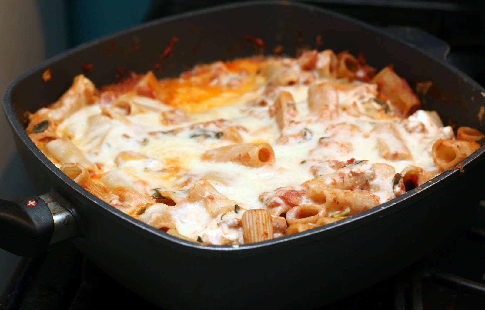 StoveTop Sausage Ricotta Rigatoni Coconut & Lime