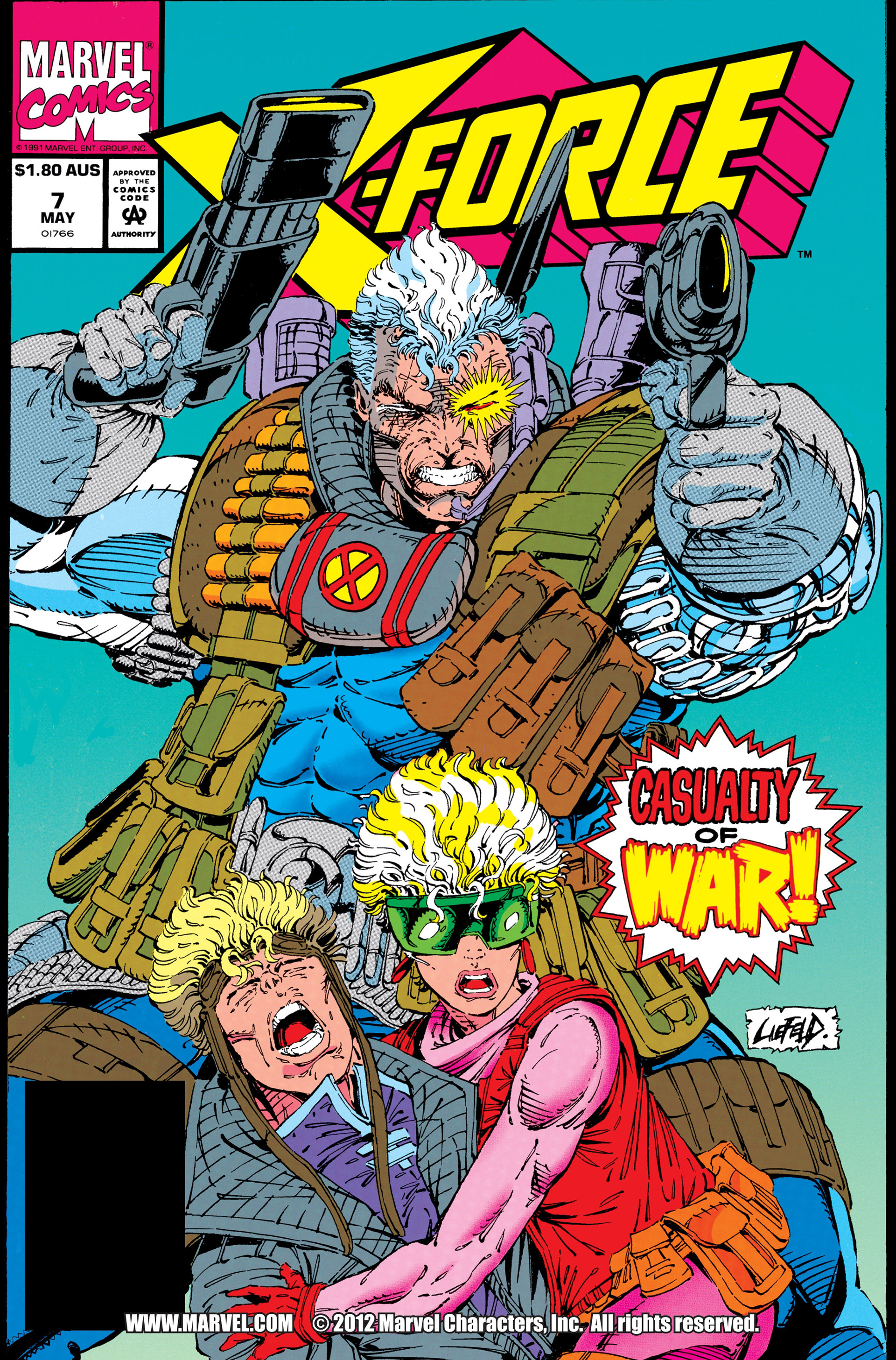 Read online X-Force (1991) comic -  Issue #7 - 1