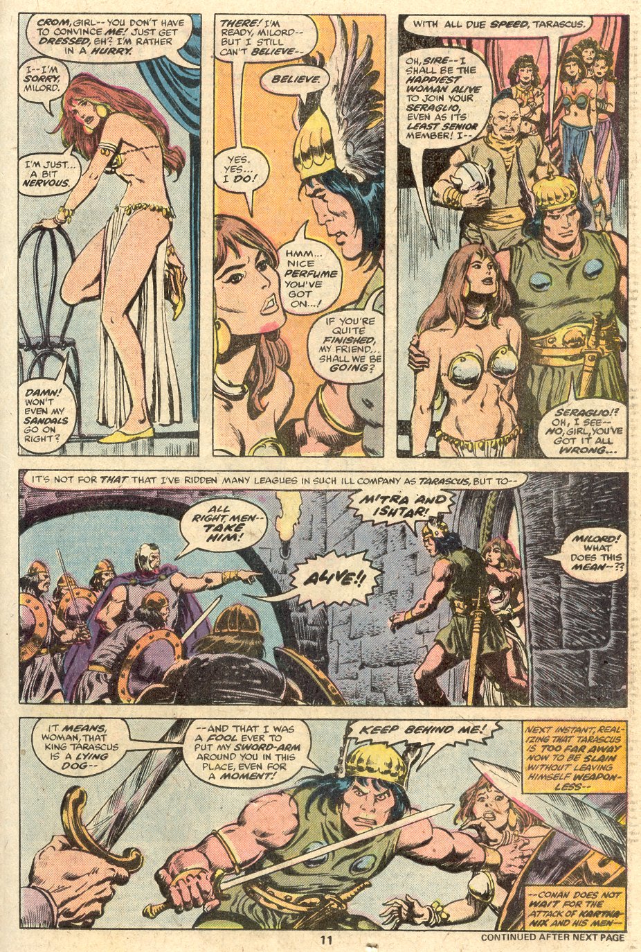 Read online Conan the Barbarian (1970) comic -  Issue # Annual 4 - 10