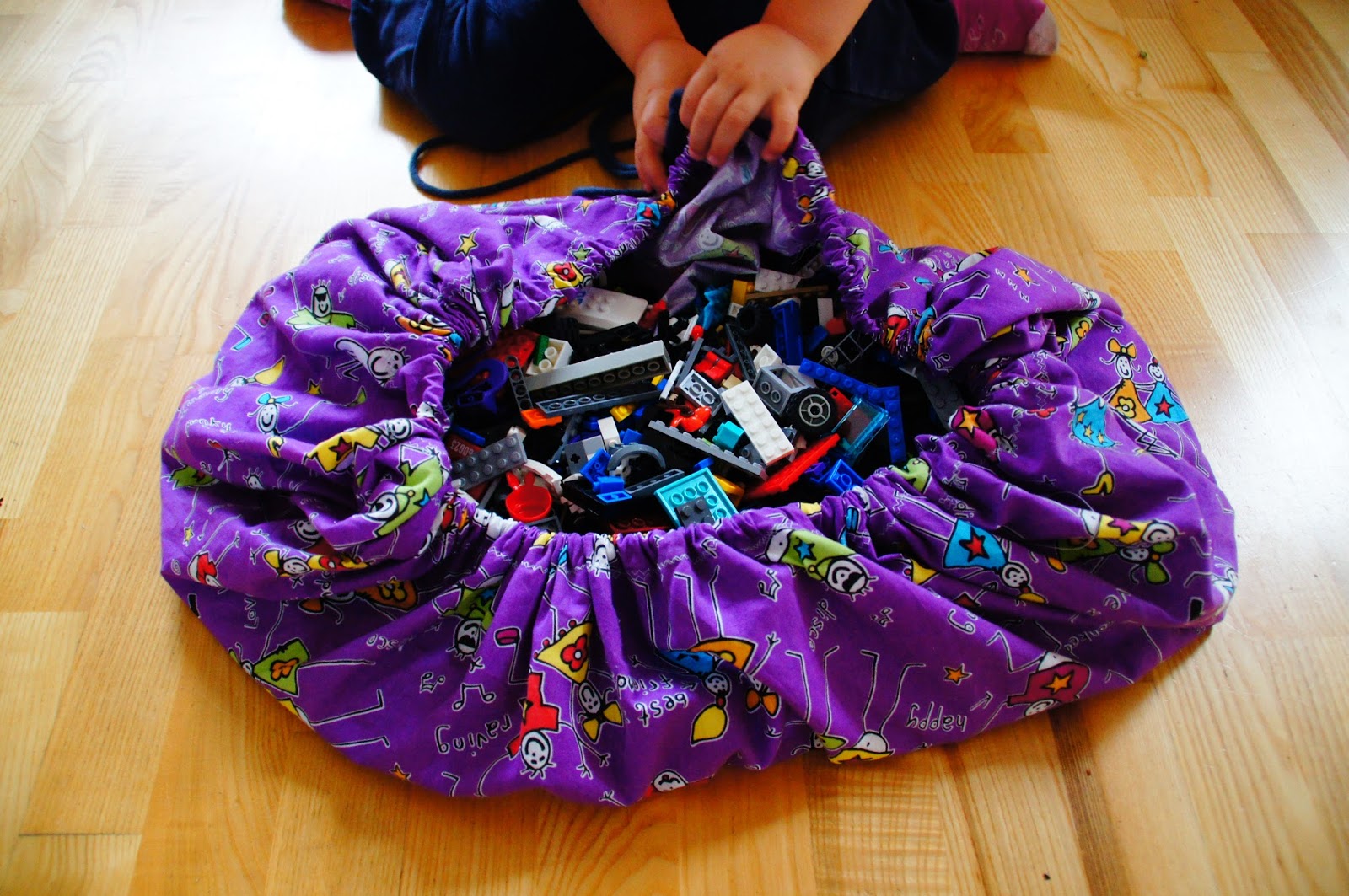 worek mata na klocki lego / storage bag play mat for lego DIY tanasza