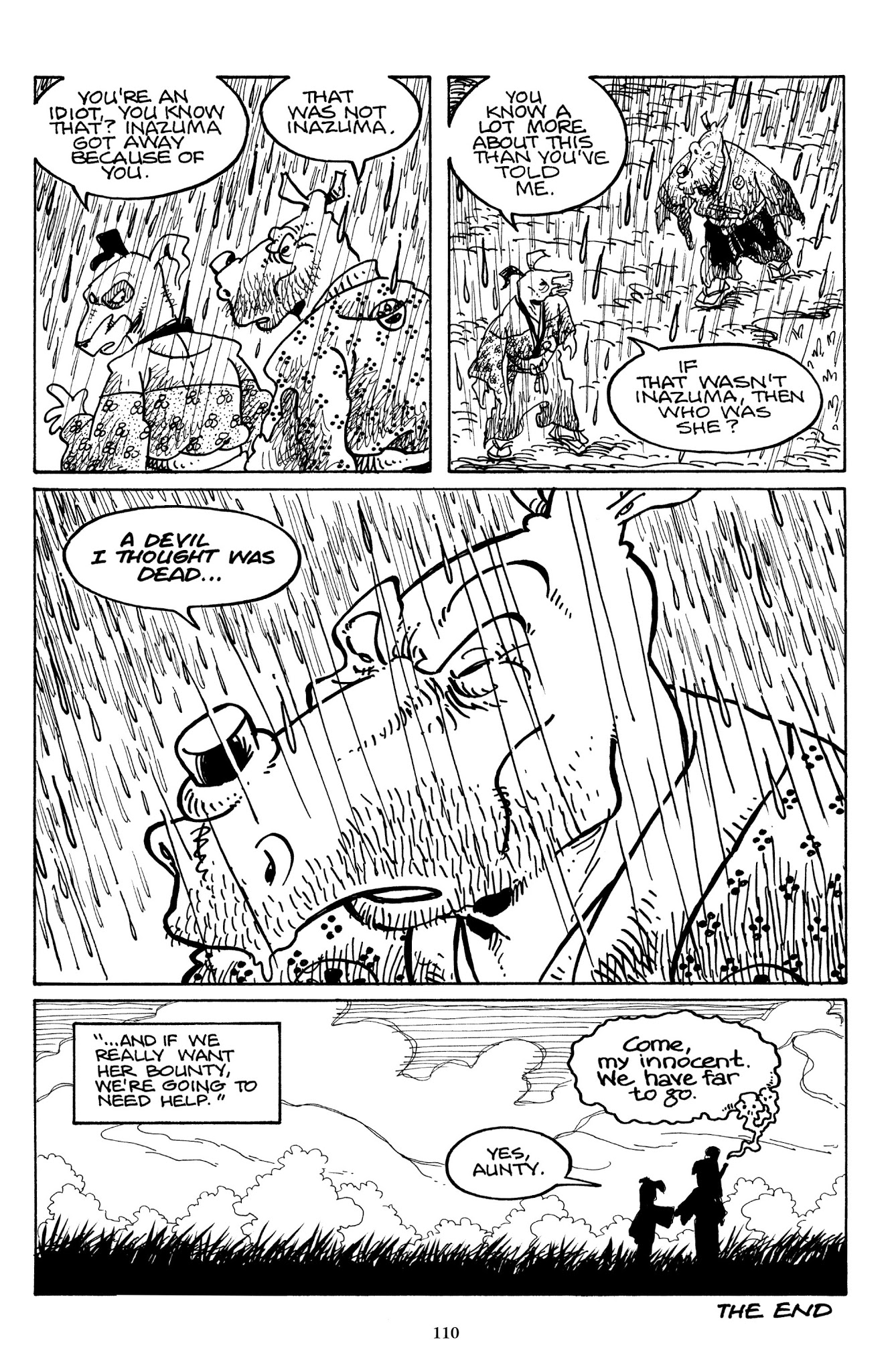 Read online The Usagi Yojimbo Saga comic -  Issue # TPB 6 - 109
