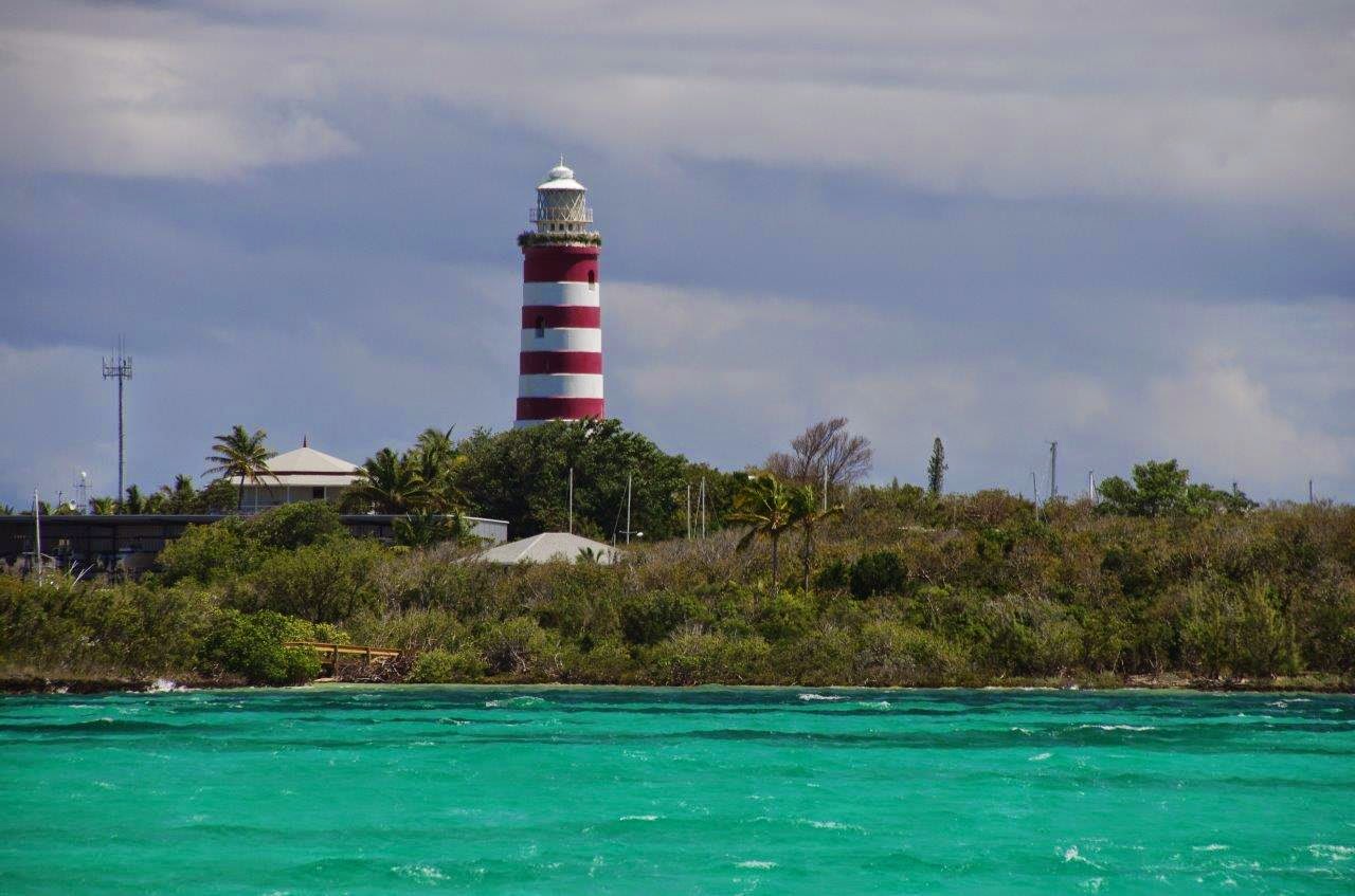Today in Abaco ELBOW REEF LIGHTHOUSE WATCHING OVER US!