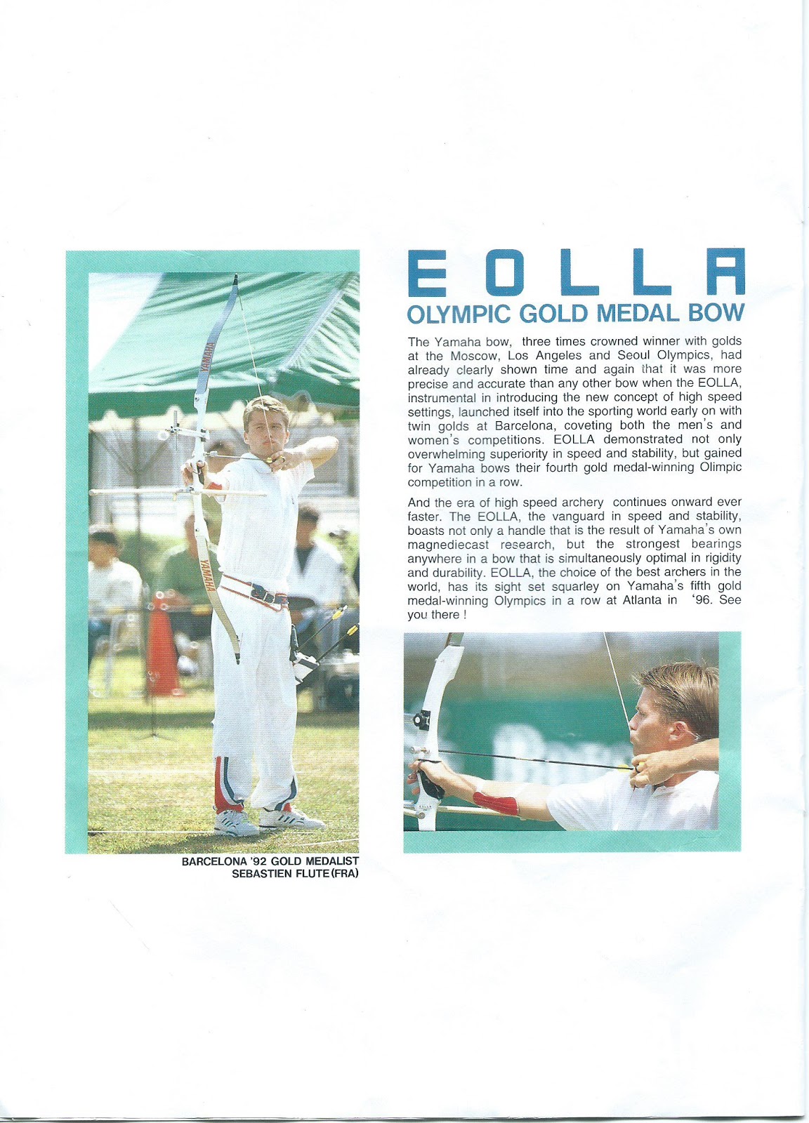 斗室練箭 archerking.blogspot.hk 1994 YAMAHA ARCHERY CATALOGUE