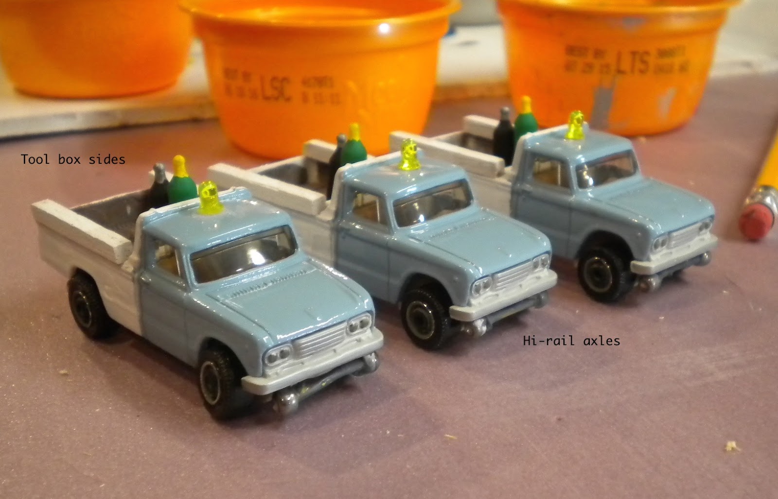 The Model Railroad Luddite Make a Hirail truck for 1