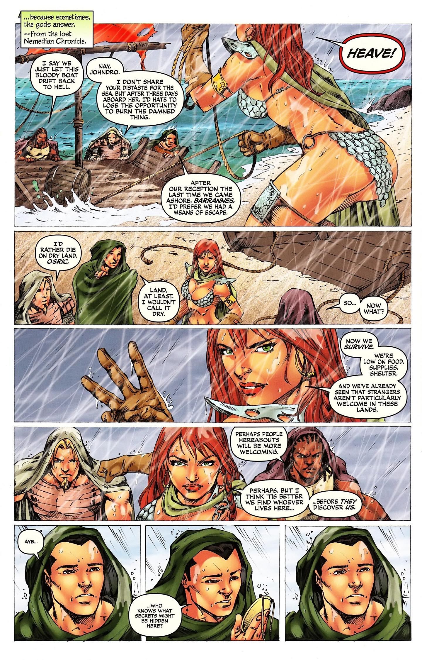 Read online Red Sonja (2005) comic -  Issue #68 - 5