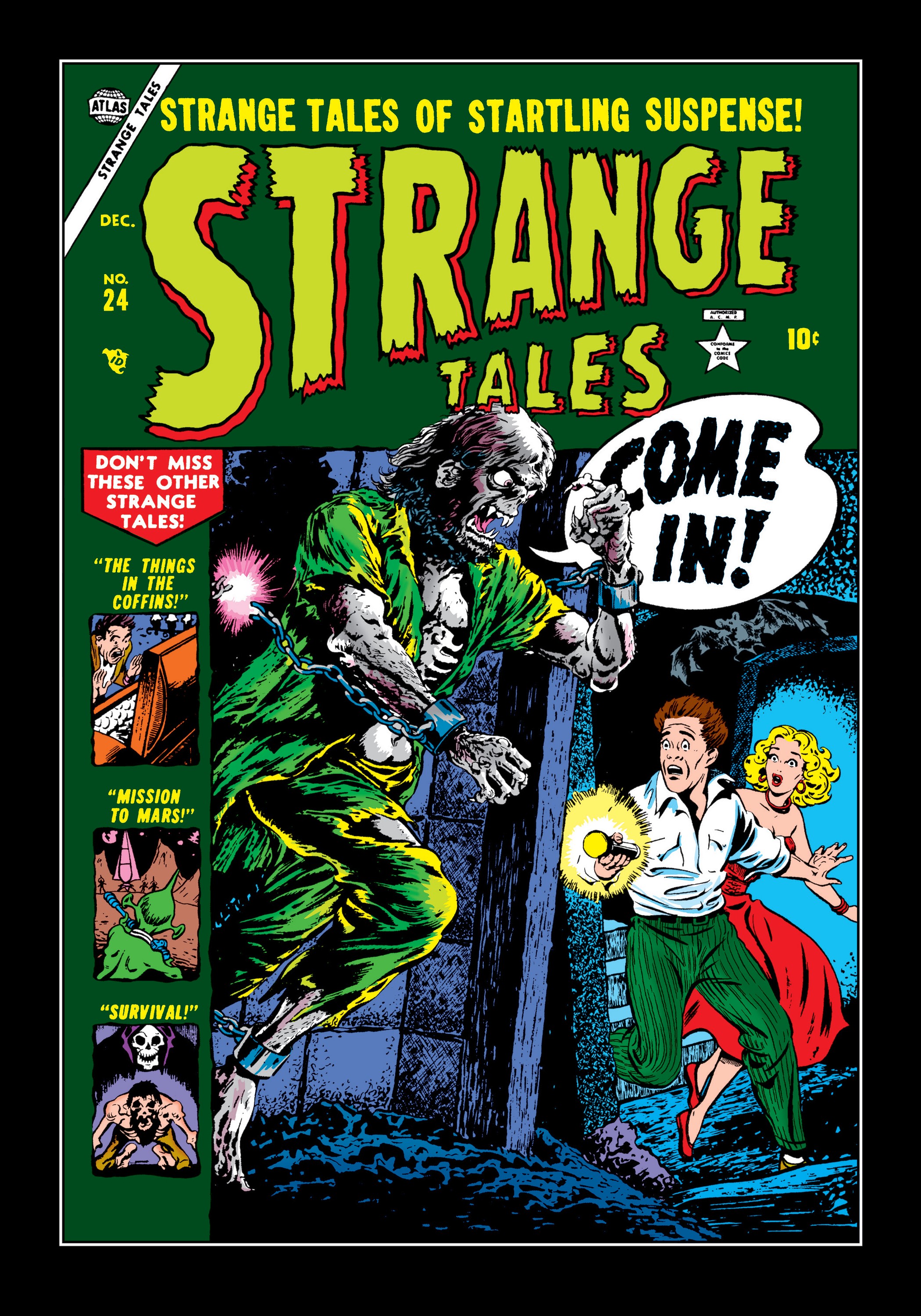 Read online Marvel Masterworks: Atlas Era Strange Tales comic -  Issue # TPB 3 (Part 1) - 90