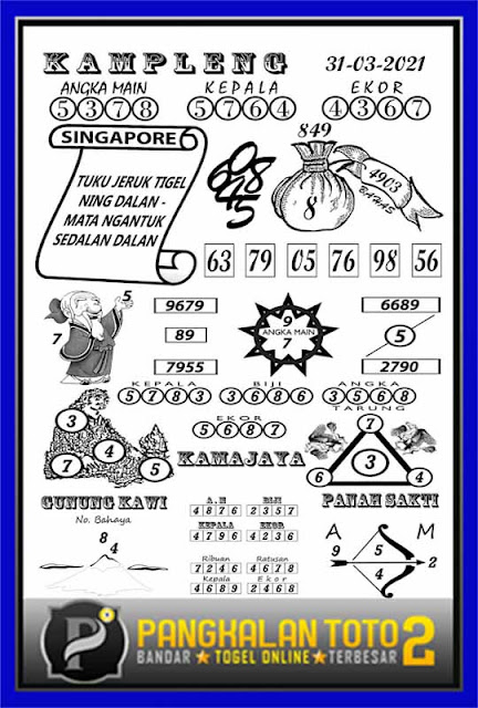 Syair Sgp 31 Maret 2021 Prediksi Sgp Hari Ini Ubertoto