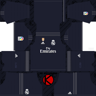 Real Madrid 2018/19 Kit - Dream League Soccer Kits