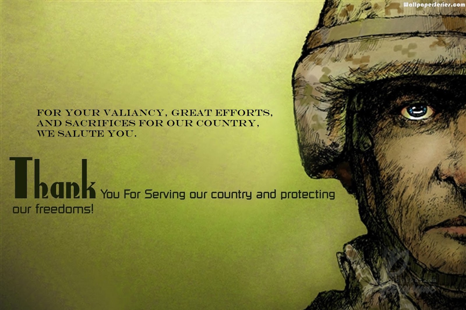 Veterans day observance
