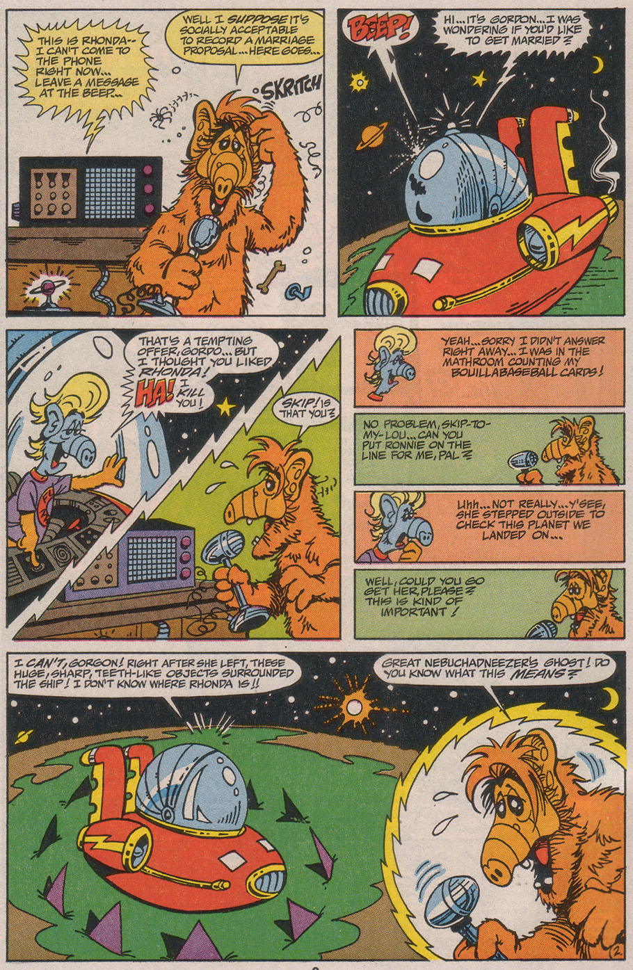 Read online ALF comic -  Issue #49 - 4