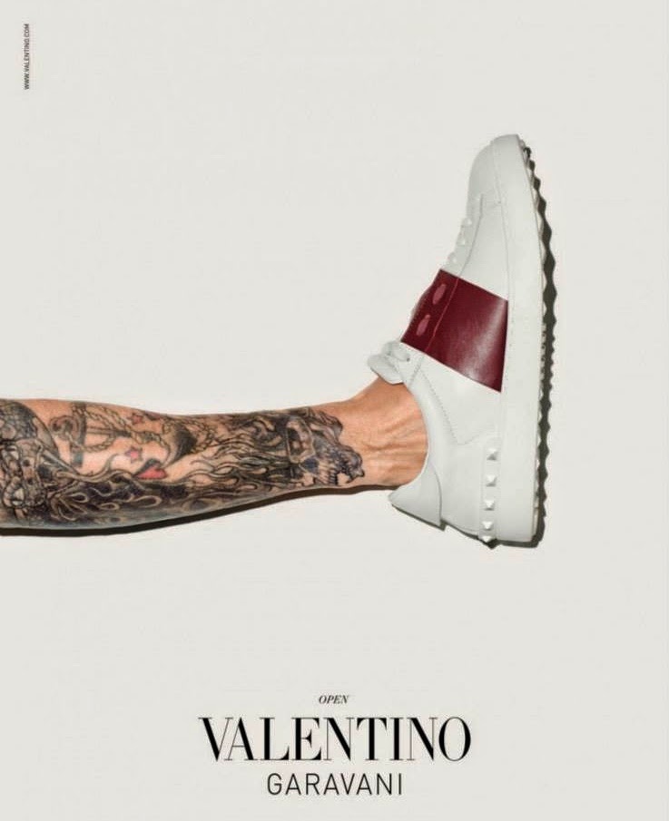 VALENTINO SNEAKERS MEN ONLINE SALE: VALENTINO Stripe Sneakers | 2015 Men&#39;s Shoes Online