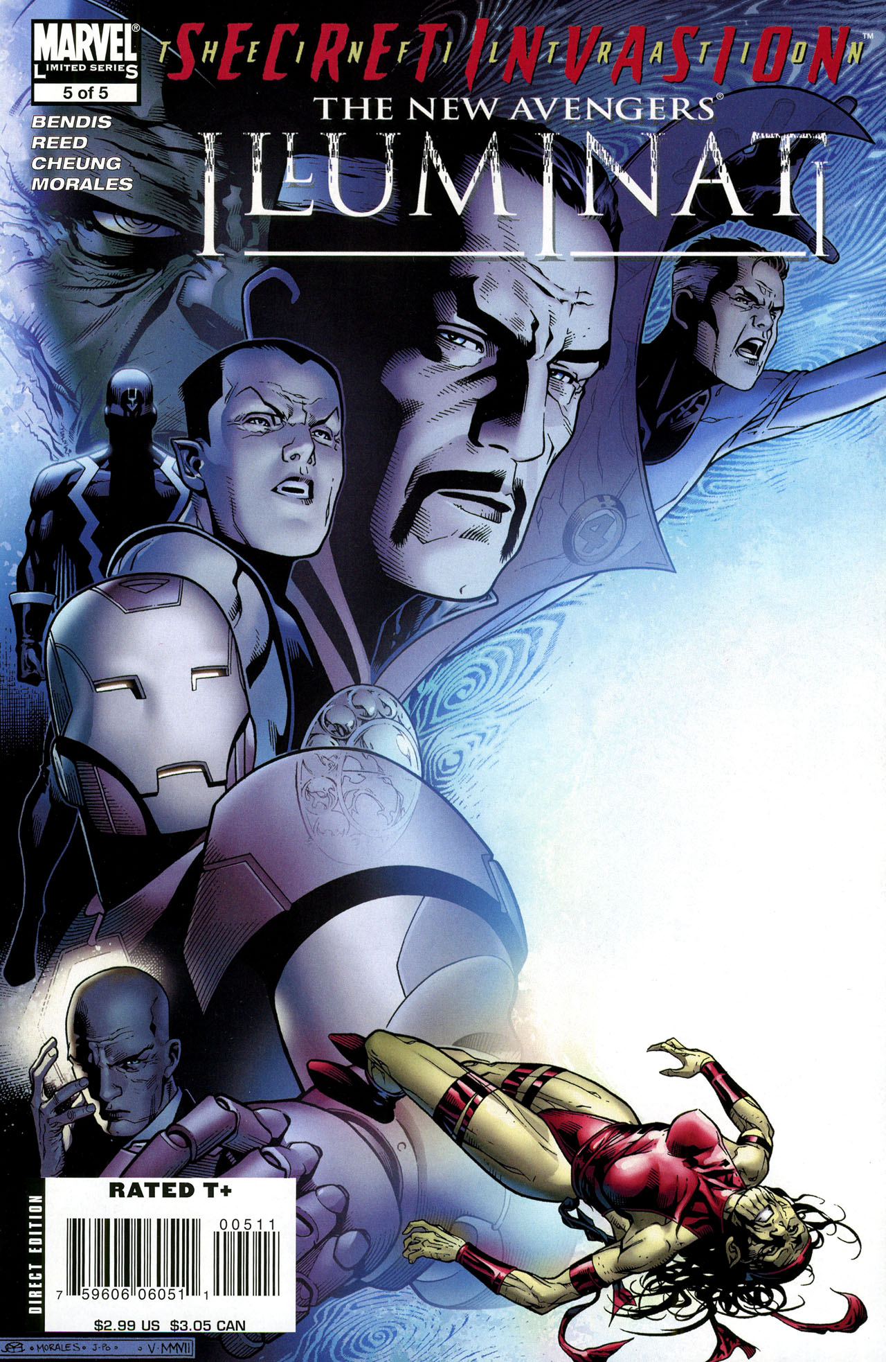 Read online New Avengers: Illuminati (2007) comic -  Issue #5 - 1