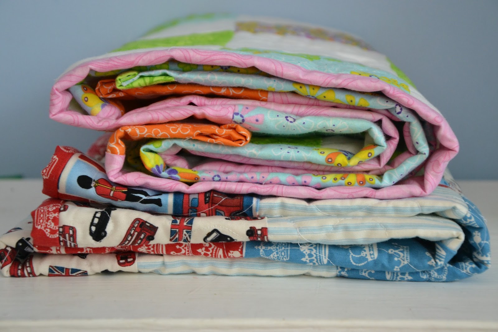 Tadpegs Baby Quilts For A Boy And A Girl