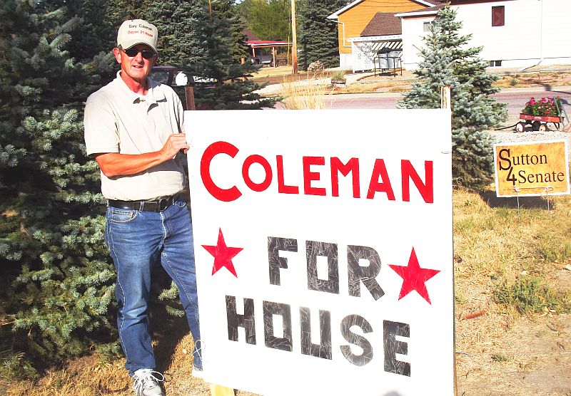 Gary Coleman for South Dakota *** We get our signs to Winner, SD