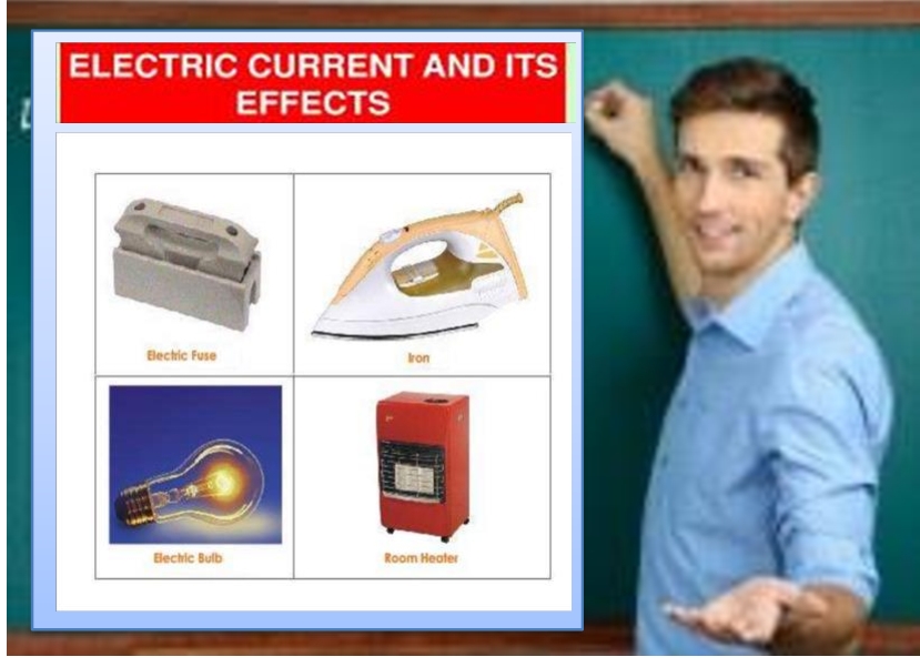 Lesson Lesson Invention Of Effects Of Electrical Electric Current (Heating, Chemic &