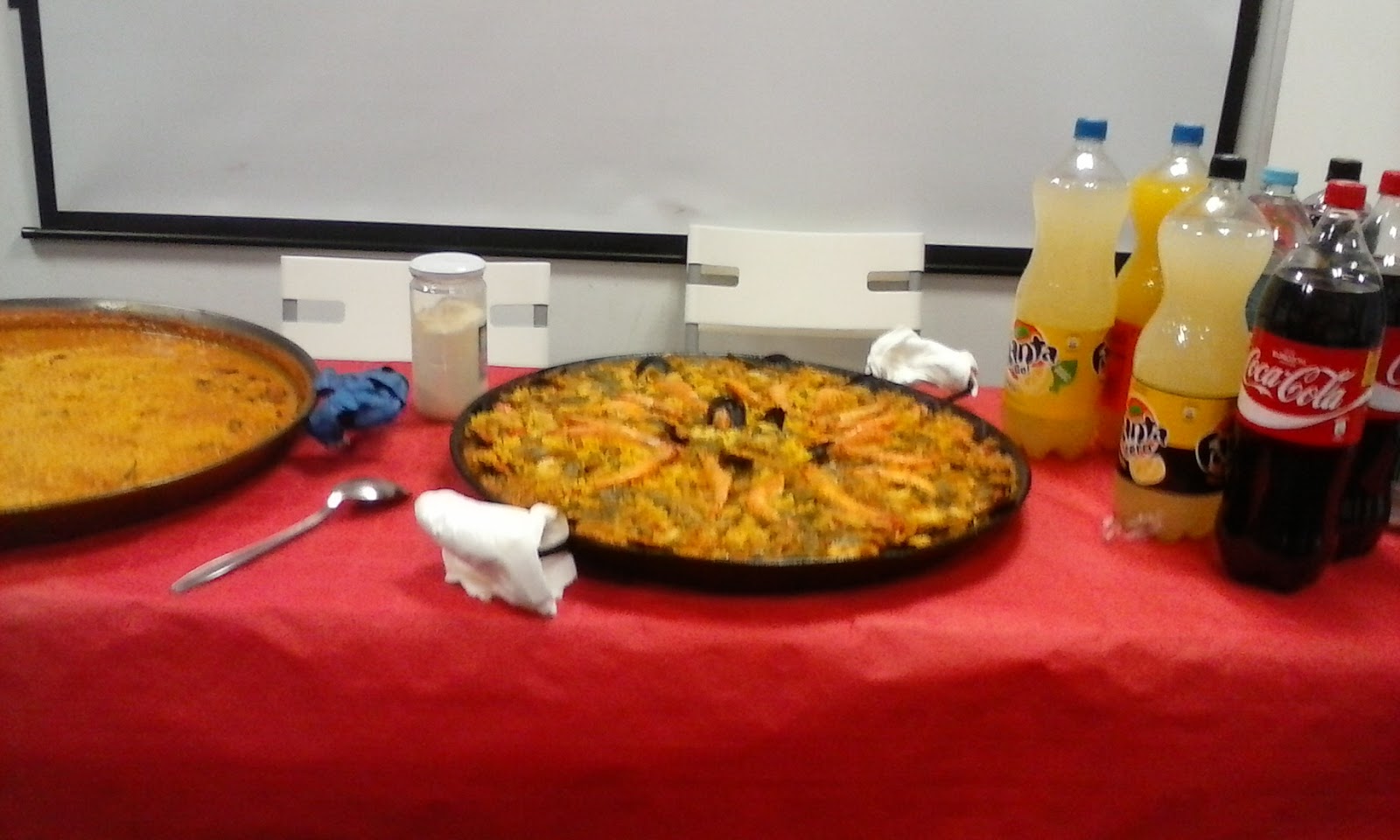 LAURA OLALLA LOS CRISTIANOS CELEBRAN...PAELLA EN SANTA MÓNICA19062016