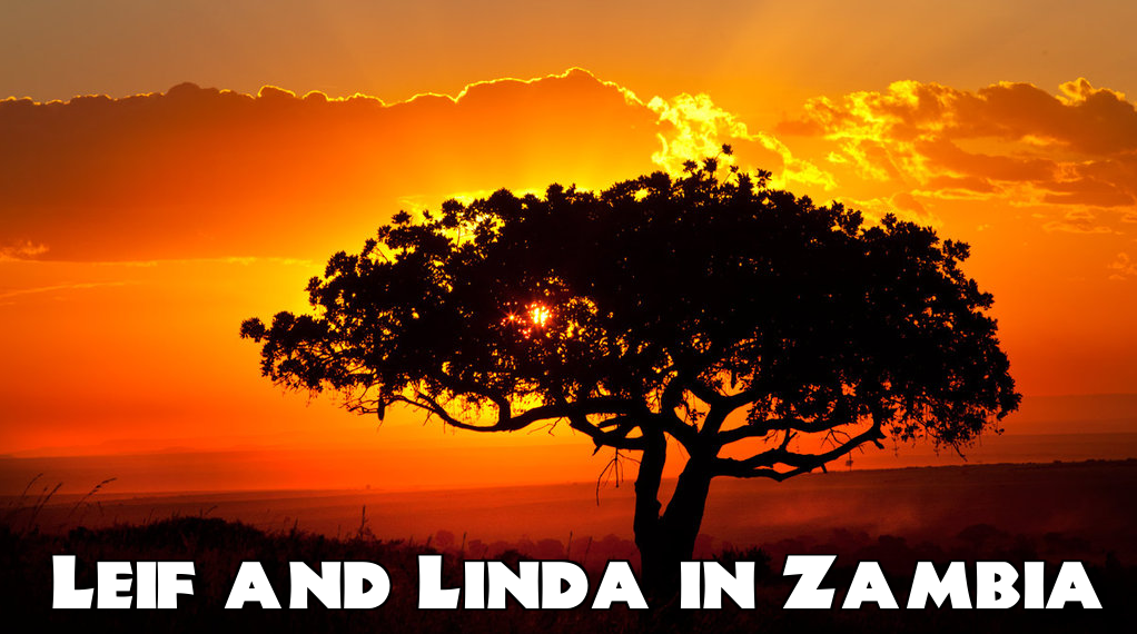 Leif and Linda in Zambia