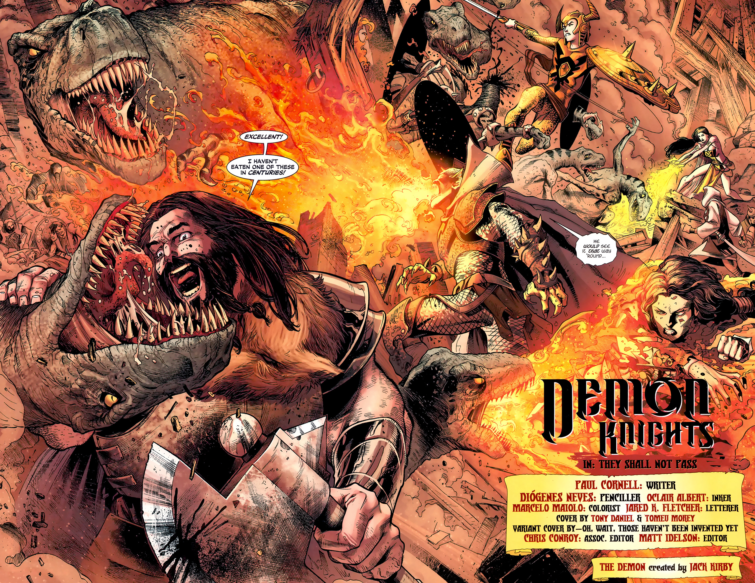 Read online Demon Knights comic -  Issue #2 - 3