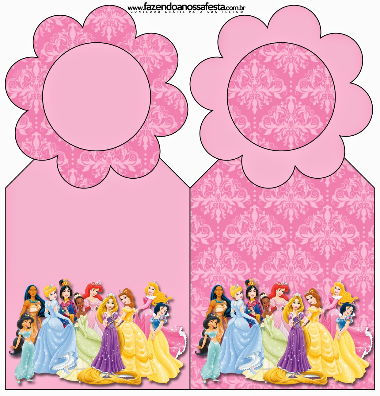 Free Disney Princess Party Printables Printable Templates