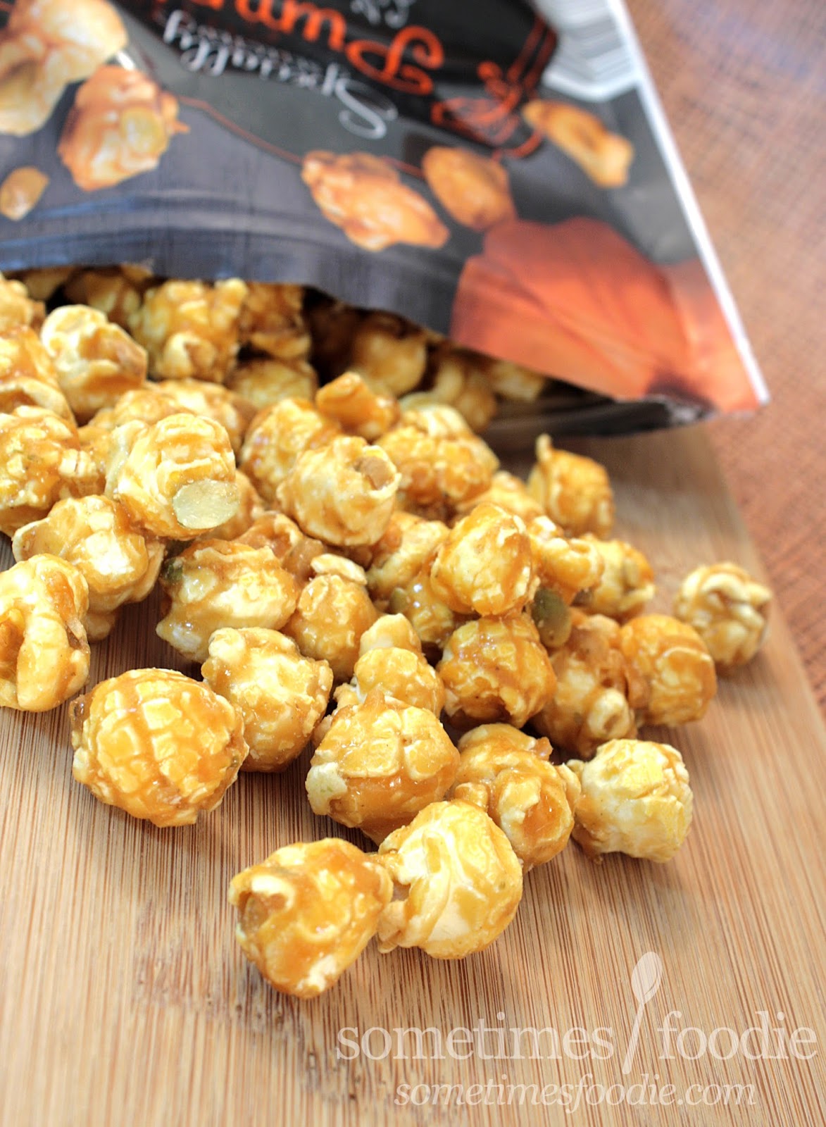 Sometimes Foodie Pumpkin Spice Caramel Corn Aldi