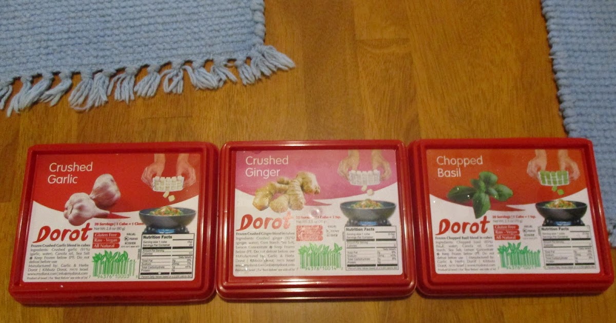 Missy's Product Reviews Dorot Crushed Garlic, Crushed Ginger and